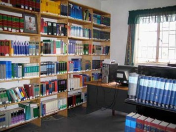 Inside the legal aid library in Lilongwe