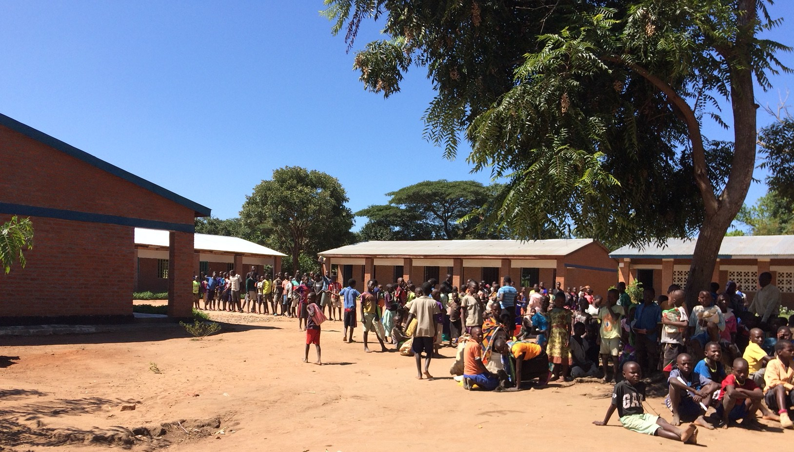 Kainsa Primary School where we have built 6 of the 8 classrooms